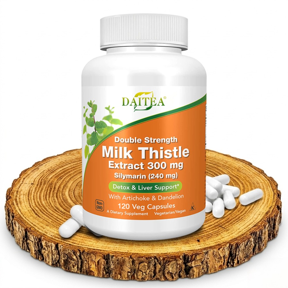 Milk Thistle Silymarin - Силимарин, экстракт расторопши 300 мг, с
