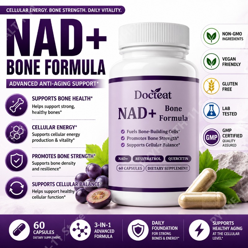Wellness Quercetin - Капсулы Docteat NAD+ с ресвератролом и