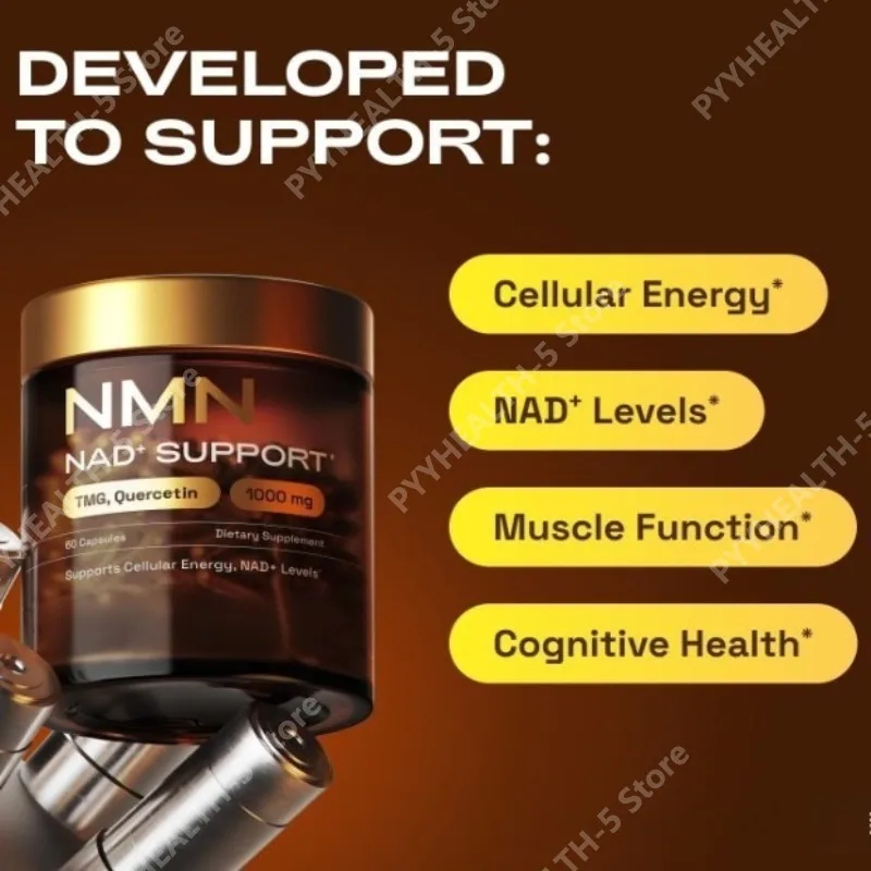 Капсулы NMN NAD+ 1000 мг с кве – обзор и цена Wellness Quercetin