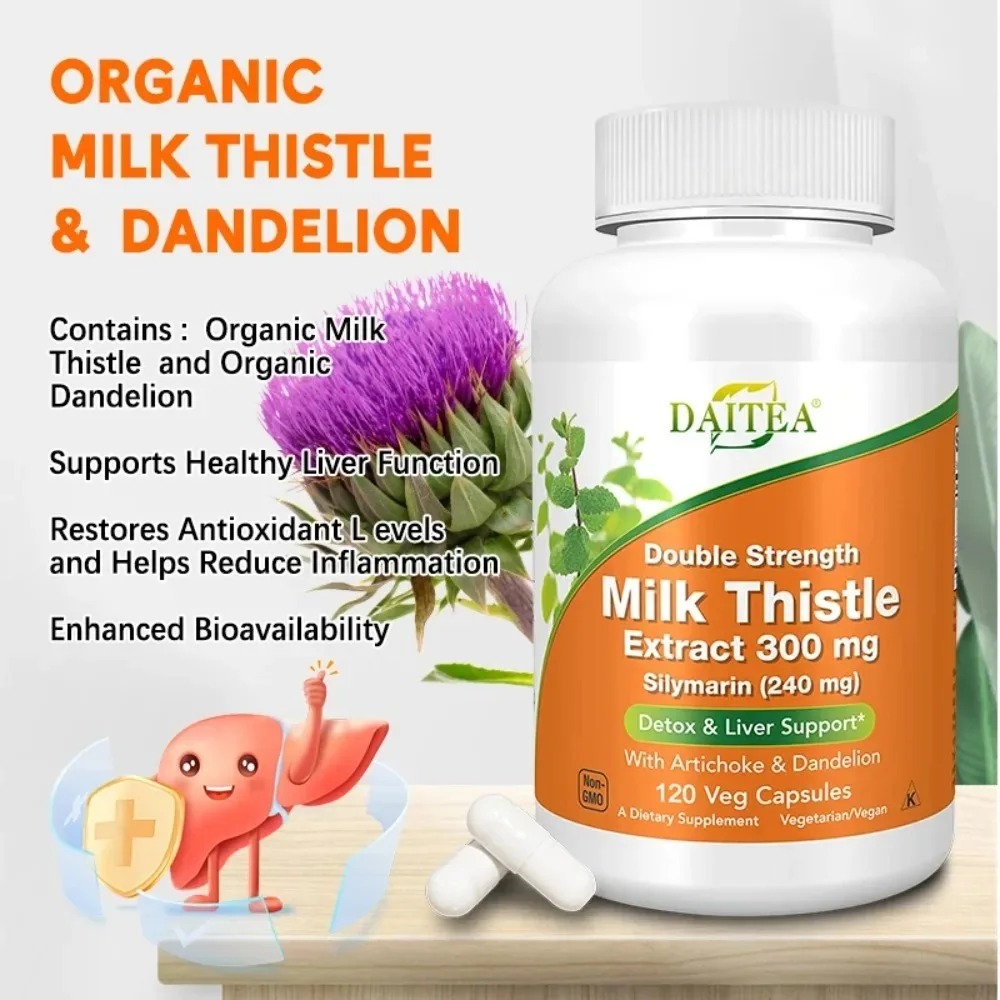 Силимарин, экстракт расторопши – обзор и цена Milk Thistle Silymarin