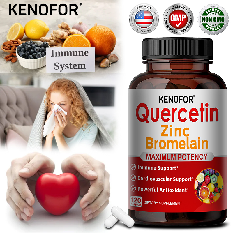 Капсулы с цинком, кверцетином  – обзор и цена Wellness Quercetin