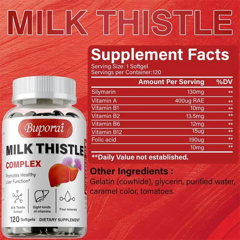 Капсулы с расторопшей — для зд – обзор и цена Milk Thistle Silymarin